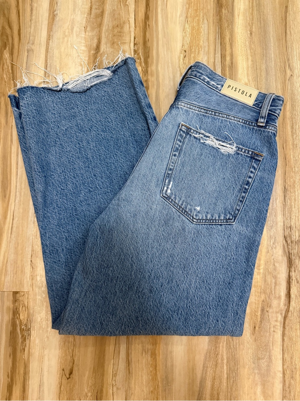 Pistola: Tate High Rise Crop Jeans - size 28 - Picture 6 of 11
